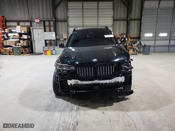 2021 BMW X7 xDrive40i with VIN 5UXCW2C03M9H51860, listed as a Copart auction lot 42567315 with 82,873 mi miles and Salvage Title. Bid and sale history available at carsss.com. Image 12.