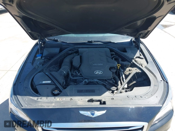 2015 Hyundai Genesis 3.8L with VIN KMHGN4JEXFU035238, listed as a IAAI auction lot 42007463 with 96,557 mi miles and . Bid and sale history available at DreamBid. Image 10.