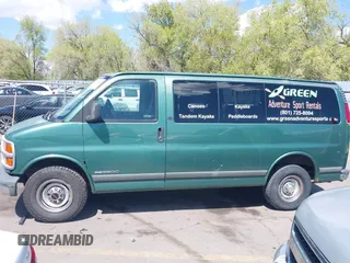 1999 GMC Savana z VIN 1GJHG35R4X1134983, wystawiony jako IAAI lot #42084648 z przebiegiem 167 848 mil mil oraz . Historia ofert i sprzedaży dostępna na DreamBid. Obrazek 14.