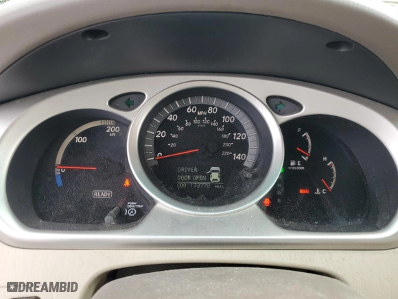 2006 Toyota Highlander Hybrid with VIN JTEEW21A160007504, listed as a Copart auction lot 51104445 with 173,778 mi miles and Salvage Title. Bid and sale history available at carsss.com. Image 9.