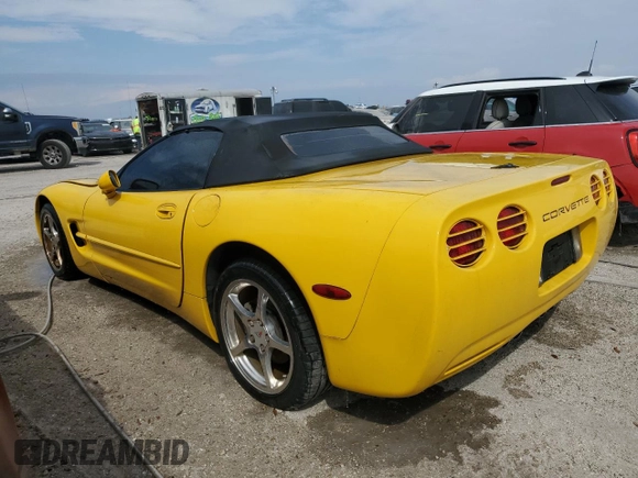 2002 Chevrolet Corvette with VIN 1G1YY32G325108585, listed as a Copart auction lot 75014384 with 76,856 mi miles and Non Repairable. Bid and sale history available at carsss.com. Image 2.