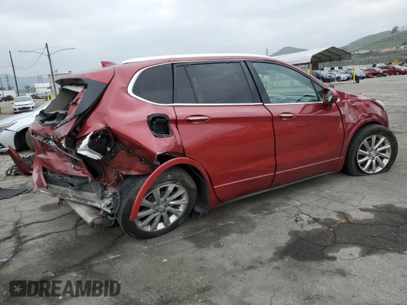 2019 Buick Envision Essence with VIN LRBFXCSA9KD039256, listed as a Copart auction lot 50729405 with 135,604 mi miles and Salvage Title. Bid and sale history available at carsss.com. Image 3.