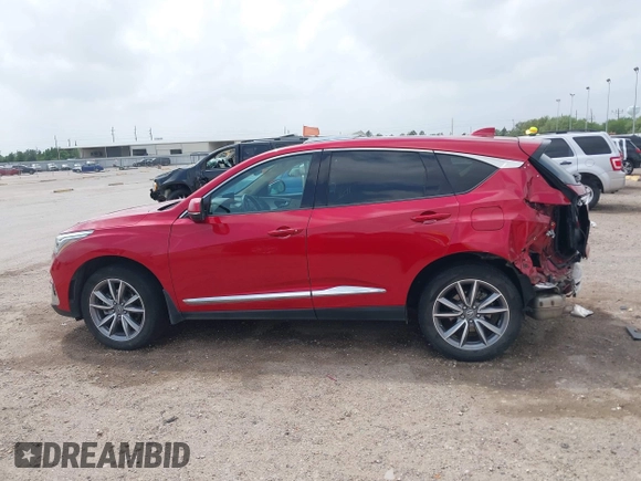 2020 Acura RDX Technology with VIN 5J8TC2H58LL011154, listed as a IAAI auction lot 41938372 with 93,206 mi miles and . Bid and sale history available at DreamBid. Image 15.