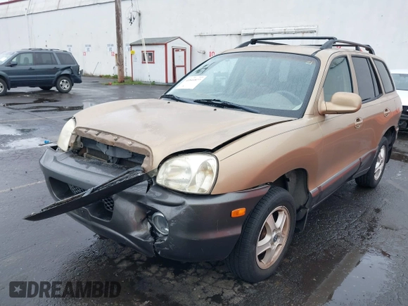 2003 Hyundai Santa Fe GLS with VIN KM8SC73D63U350345, listed as a IAAI auction lot 41841877 with 109,764 mi miles. Bid and sale history available at carsss.com. Image 17.