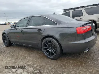 2012 Audi A6 Premium Plus with VIN WAUGGAFC2CN054230, listed as a Copart auction lot 58772165 with 154,349 mi miles and Clean title. Bid and sale history available at DreamBid. Image 2.