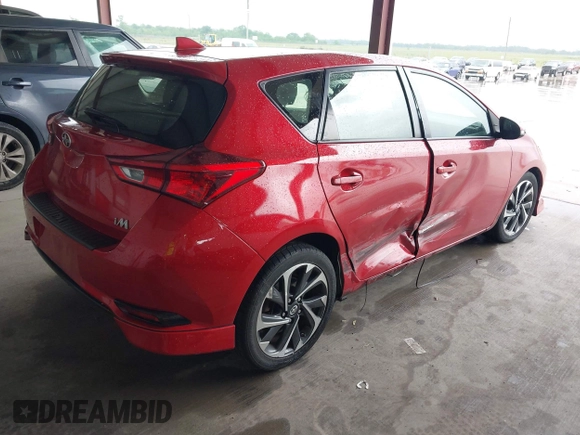 2016 Scion iM z VIN JTNKARJE7GJ505490, wystawiony jako IAAI lot #42109960 z przebiegiem 80 522 mil mil oraz . Historia ofert i sprzedaży dostępna na DreamBid. Obrazek 4.