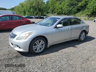 2012 Infiniti G25 x with VIN JN1DV6AR8CM730581, listed as a Copart auction lot 65425825 with 65,219 mi miles and Salvage title. Bid and sale history available at DreamBid. Image 1.
