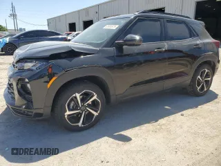 2021 Chevrolet TrailBlazer RS with VIN KL79MTSL8MB164365, listed as a Copart auction lot 52881875 with 48,142 mi miles and Salvage Title. Bid and sale history available at carsss.com. Image 1.