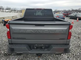 2021 Chevrolet Silverado 1500 RST with VIN 1GCUYEED7MZ121094, listed as a Copart auction lot 80499534 with 45,058 mi miles and Salvage Title. Bid and sale history available at carsss.com. Image 6.