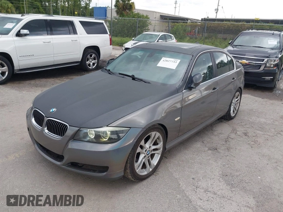 2009 BMW 3 Series 335d with VIN WBAPN73519A266552, listed as a IAAI auction lot 42827733 with 230,194 mi miles and . Bid and sale history available at DreamBid. Image 2.