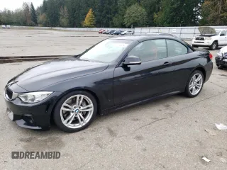 2014 BMW 4 Series 435i z VIN WBA3T3C51EP737796, wystawiony jako Copart lot #77695954 z przebiegiem 73 036 mil mil oraz Szkody całkowita. Historia ofert i sprzedaży dostępna na DreamBid. Obrazek 1.