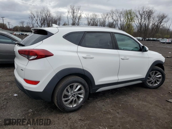 2018 Hyundai Tucson SEL z VIN KM8J3CA43JU744714, wystawiony jako Copart lot #53004585 z przebiegiem 81 303 mil mil oraz Szkody całkowita. Historia ofert i sprzedaży dostępna na DreamBid. Obrazek 3.