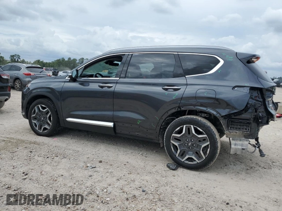 2022 Hyundai Santa Fe Limited with VIN 5NMS44AL6NH457996, listed as a Copart auction lot 70285674 with 9,021 mi miles and Salvage Title. Bid and sale history available at carsss.com. Image 2.