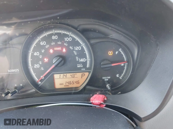 2015 Toyota Yaris L with VIN VNKKTUD37FA028691, listed as a IAAI auction lot 41645268 with 146,546 mi miles. Bid and sale history available at carsss.com. Image 7.