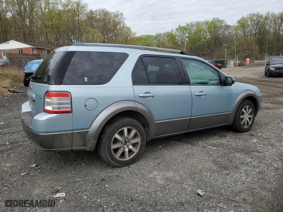2008 Ford Taurus X SEL with VIN 1FMDK02W98GA02048, listed as a Copart auction lot 52339305 with 193,055 mi miles and Salvage Title. Bid and sale history available at carsss.com. Image 3.