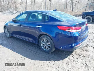 2016 Kia Optima LX Turbo with VIN 5XXGT4L13GG075267, listed as a IAAI auction lot 41750500 with 86,917 mi miles. Bid and sale history available at carsss.com. Image 3.