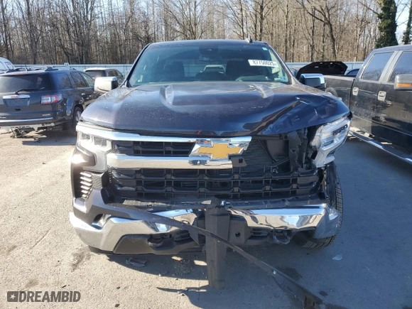 2022 Chevrolet Silverado 1500 LT with VIN 3GCPDKEK0NG538032, listed as a Copart auction lot 87750025 with 12,980 mi miles and Salvage Title. Bid and sale history available at carsss.com. Image 5.