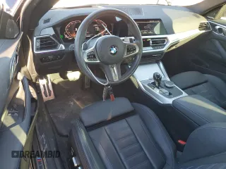 2021 BMW 4 Series 430i with VIN WBA53AP04MCF74727, listed as a Copart auction lot 43171735 with 20,740 mi miles and Salvage Title. Bid and sale history available at DreamBid. Image 8.