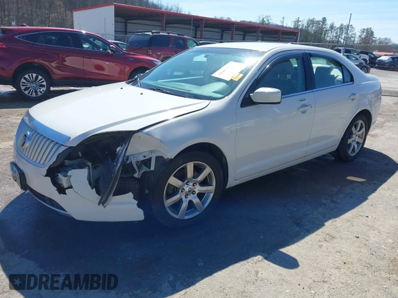 2010 Mercury Milan Premier with VIN 3MEHM0JA3AR637172, listed as a IAAI auction lot 41852920 with 123,538 mi miles and . Bid and sale history available at DreamBid. Image 2.