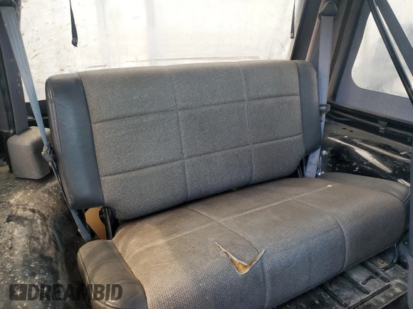 1999 Jeep Wrangler SE z VIN 1J4FY29P0XP479580, wystawiony jako Copart lot #63075455 z przebiegiem 160 986 mil mil oraz Szkoda całkowita • Salvage title. Historia ofert i sprzedaży dostępna na DreamBid. Obrazek 10.