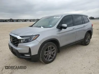 2022 Honda Passport EX-L with VIN 5FNYF7H56NB004203, listed as a Copart auction lot 45691965 with 24,005 mi miles and Salvage Title. Bid and sale history available at carsss.com. Image 1.