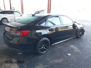2023 Honda Civic Sedan Sport with VIN 2HGFE2F50PH545486, listed as a IAAI auction lot 40787807 with 2,220 mi miles. Bid and sale history available at carsss.com. Image 4.