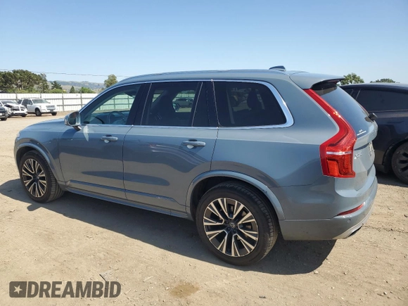 2020 Volvo XC90 Momentum z VIN YV4A22PK3L1605319, wystawiony jako Copart lot #55432605 z przebiegiem 61 338 mil mil oraz Szkoda całkowita • Salvage title. Historia ofert i sprzedaży dostępna na DreamBid. Obrazek 2.
