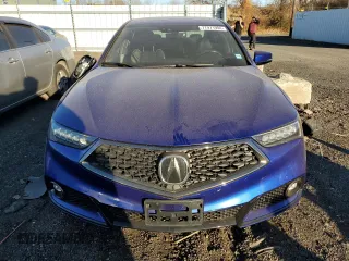 2018 Acura TLX w/A-SPEC Pkg with VIN 19UUB3F61JA003396, listed as a Copart auction lot 77971904 with 63,348 mi miles and Salvage Title. Bid and sale history available at carsss.com. Image 5.