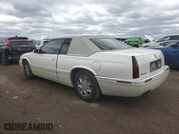 2002 Cadillac Eldorado ESC with VIN 1G6EL12Y52B103303, listed as a Copart auction lot 53337965 with 98,007 mi miles and Clean Title. Bid and sale history available at DreamBid. Image 2.