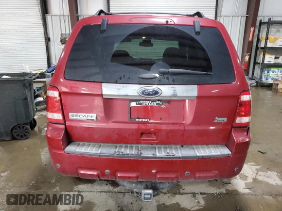 2011 Ford Escape Limited с VIN 1FMCU9EG0BKC22326, выставлен на аукционе Copart как лот 56519085 с пробегом 122 825 миль миль и Списание • Salvage title. История ставок и продаж доступна на DreamBid. Изображение 6.