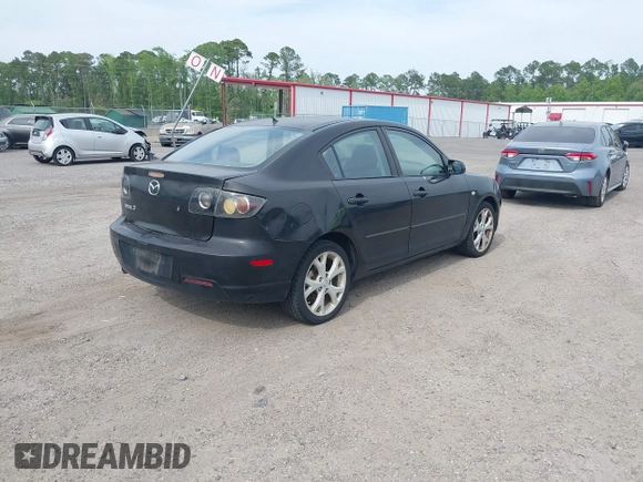 2008 Mazda 3 i Sport with VIN JM1BK32F881163958, listed as a IAAI auction lot 42088111 with 160,585 mi miles and . Bid and sale history available at DreamBid. Image 4.