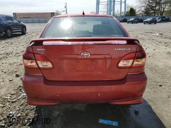 2006 Toyota Corolla CE with VIN 2T1BR32E76C583805, listed as a Copart auction lot 54131835 with 176,216 mi miles and Salvage Title. Bid and sale history available at DreamBid. Image 6.