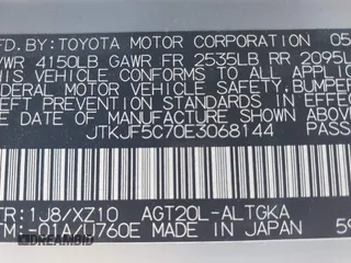 2014 Scion tC with VIN JTKJF5C70E3068144, listed as a IAAI auction lot 41983751 with 137,894 mi miles. Bid and sale history available at carsss.com. Image 9.