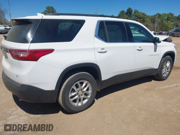 2019 Chevrolet Traverse LT with VIN 1GNERHKW4KJ141055, listed as a IAAI auction lot 41854639 with 44,675 mi miles and . Bid and sale history available at DreamBid. Image 4.