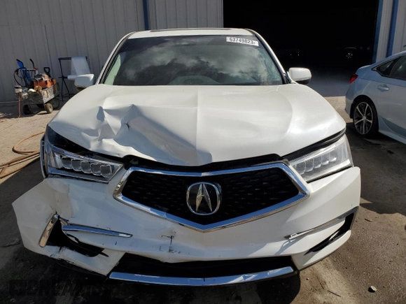 2017 Acura MDX w/Technology Pkg with VIN 5FRYD4H50HB041240, listed as a Copart auction lot 63749823 with 72,740 mi miles. Bid and sale history available at carsss.com. Image 5.