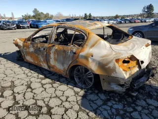 2012 Infiniti G25 Sedan Journey with VIN JN1DV6APXCM811810, listed as a Copart auction lot 44224085 with 0 mi miles and Non Repairable. Bid and sale history available at carsss.com. Image 2.