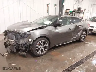 2017 Nissan Maxima Platinum with VIN 1N4AA6AP8HC361959, listed as a IAAI auction lot 41889682 with 94,607 mi miles. Bid and sale history available at carsss.com. Image 18.