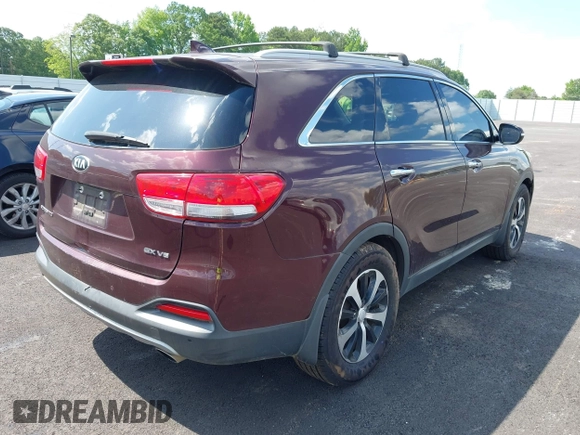 2017 Kia Sorento EX with VIN 5XYPH4A53HG287333, listed as a IAAI auction lot 42230196 with 253,625 mi miles and . Bid and sale history available at carsss.com. Image 4.