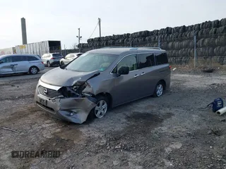 2016 Nissan Quest SL with VIN JN8AE2KP5G9153446, listed as a IAAI auction lot 41771878 with 80,922 mi miles and . Bid and sale history available at DreamBid. Image 2.