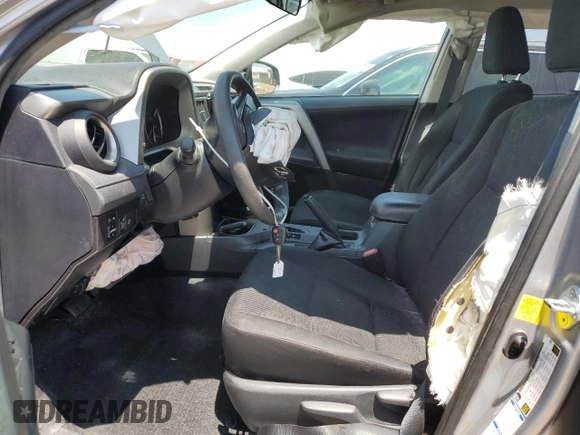 2017 Toyota RAV4 LE with VIN 2T3BFREV7HW561030, listed as a Copart auction lot 61284245 with 90,690 mi miles and Salvage title. Bid and sale history available at DreamBid. Image 7.