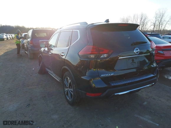 2018 Nissan Rogue S with VIN 5N1AT2MV2JC812117, listed as a IAAI auction lot 41760808 with 130,190 mi miles. Bid and sale history available at carsss.com. Image 3.