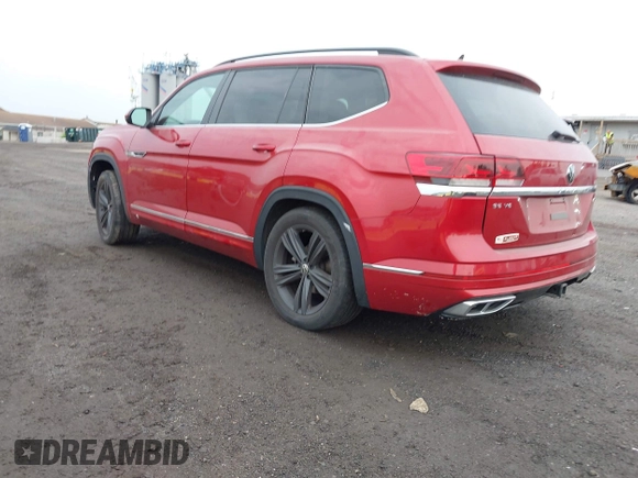 2021 Volkswagen Atlas SE with VIN 1V2RR2CA5MC510666, listed as a IAAI auction lot 42257119 with 90,080 mi miles and . Bid and sale history available at DreamBid. Image 3.