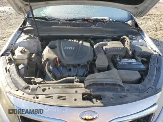 2013 Kia Optima LX z VIN 5XXGM4A76DG164752, wystawiony jako Copart lot #42209365 z przebiegiem 218 024 mil mil oraz Szkoda całkowita • Salvage title. Historia ofert i sprzedaży dostępna na DreamBid. Obrazek 12.