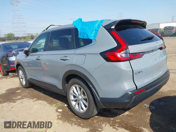 2023 Honda CR-V EX-L with VIN 2HKRS4H79PH431282, listed as a IAAI auction lot 42072364 with 15,295 mi miles and . Bid and sale history available at carsss.com. Image 3.
