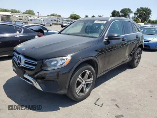 2016 Mercedes-Benz GLC 300 with VIN WDC0G4JB5GF091383, listed as a Copart auction lot 59009835 with 94,150 mi miles and Salvage title. Bid and sale history available at DreamBid. Image 1.