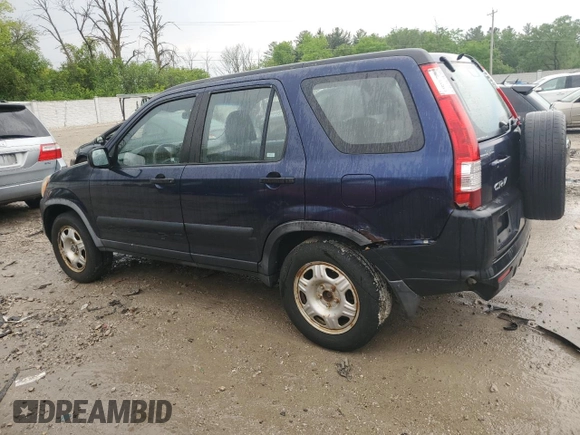 2006 Honda CR-V LX z VIN JHLRD78556C031663, wystawiony jako Copart lot #59238525 z przebiegiem 249 168 mil mil oraz Czysty tytuł • Clean title. Historia ofert i sprzedaży dostępna na DreamBid. Obrazek 2.