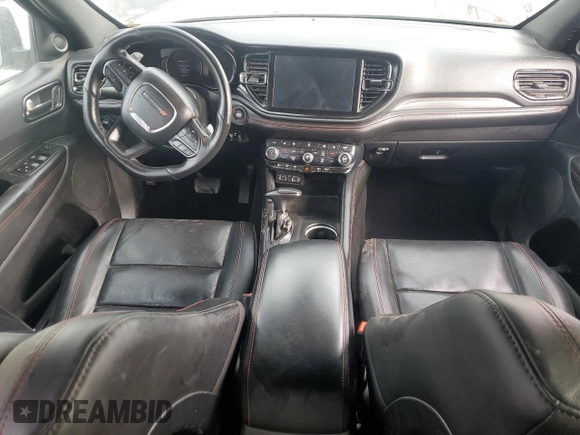 2024 Dodge Durango GT Plus with VIN 1C4RDHDG4RC118078, listed as a Copart auction lot 88797645 with 25,971 mi miles and Salvage title. Bid and sale history available at DreamBid. Image 8.