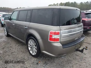 2014 Ford Flex Limited with VIN 2FMGK5D89EBD17931, listed as a IAAI auction lot 41852159 with 105,522 mi miles. Bid and sale history available at carsss.com. Image 3.