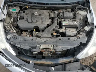 2007 Nissan Versa 1.8 S with VIN 3N1BC13E77L407861, listed as a Copart auction lot 49448835 with 211,684 mi miles and Salvage Title. Bid and sale history available at carsss.com. Image 11.