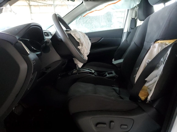 2016 Nissan Rogue SV with VIN KNMAT2MT9GP715596, listed as a Copart auction lot 50808625 with 0 mi miles and Salvage Title. Bid and sale history available at carsss.com. Image 7.